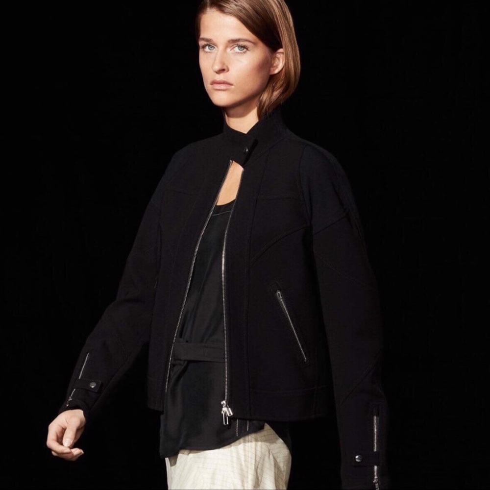 Aritzia x Babaton 1-01 Kassuma Moto Style Jacket Sz XS